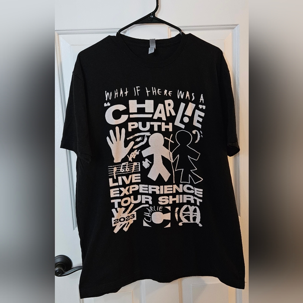 Charlie Puth Live Experience Tour shirt